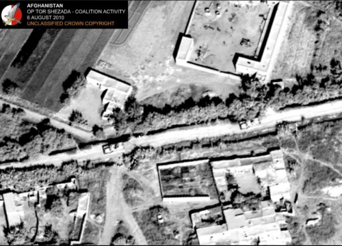 Reconnaissance Imagery Taken by Raptor Pod from Tornado GR4 Over Afghanistan
