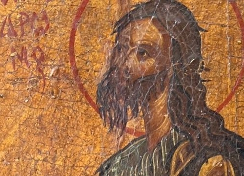 Icon of St John the forerunner