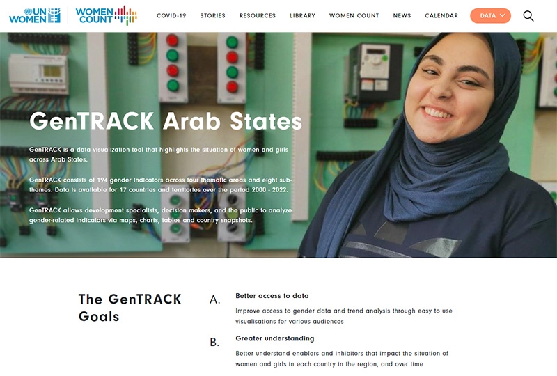 UN Women GenTRACK Screengrab