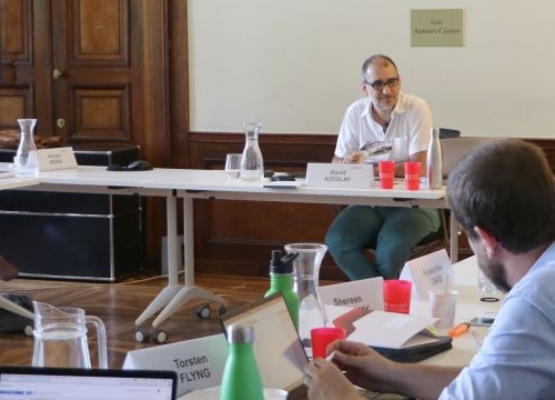 A training course session