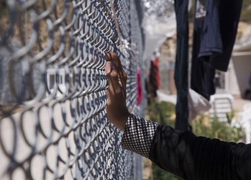 Greece, ylakio, pre-removal center. 