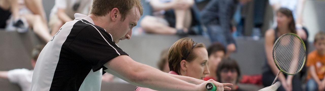 Final of Badmington European University Championship during UNIGE 450th anniversary