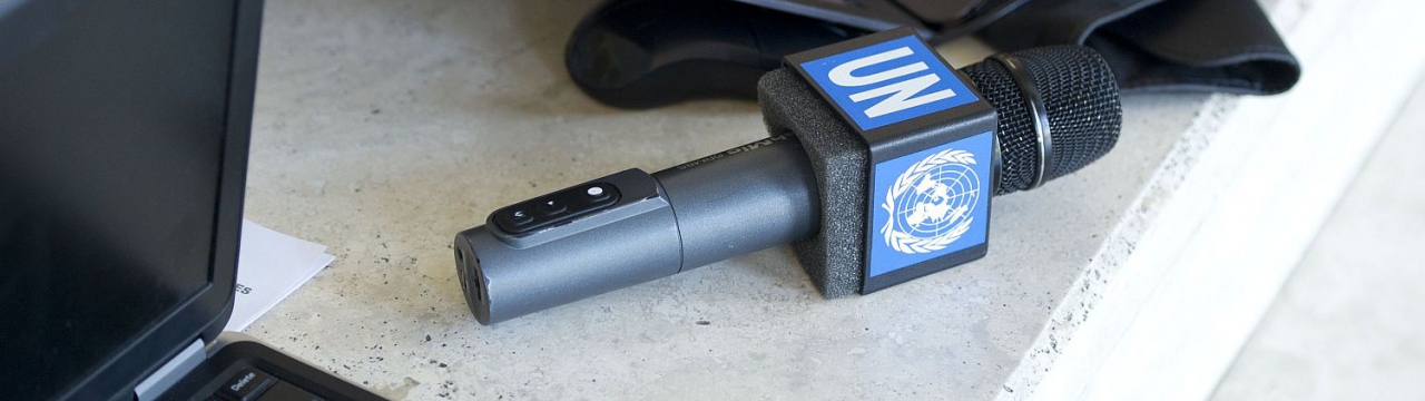 UN microphone