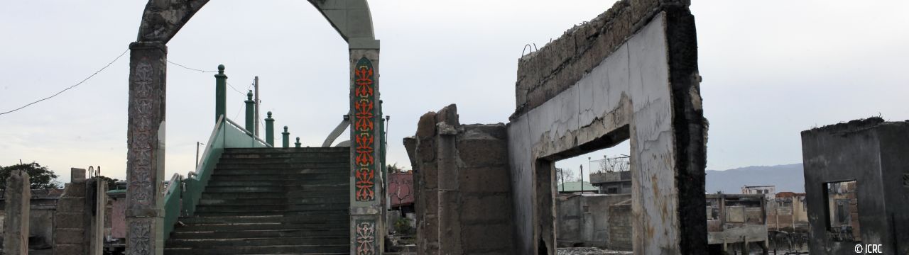 Non international armed conflict in the Philippines with Moro National Front