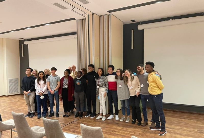 Group photo of Pictet participants