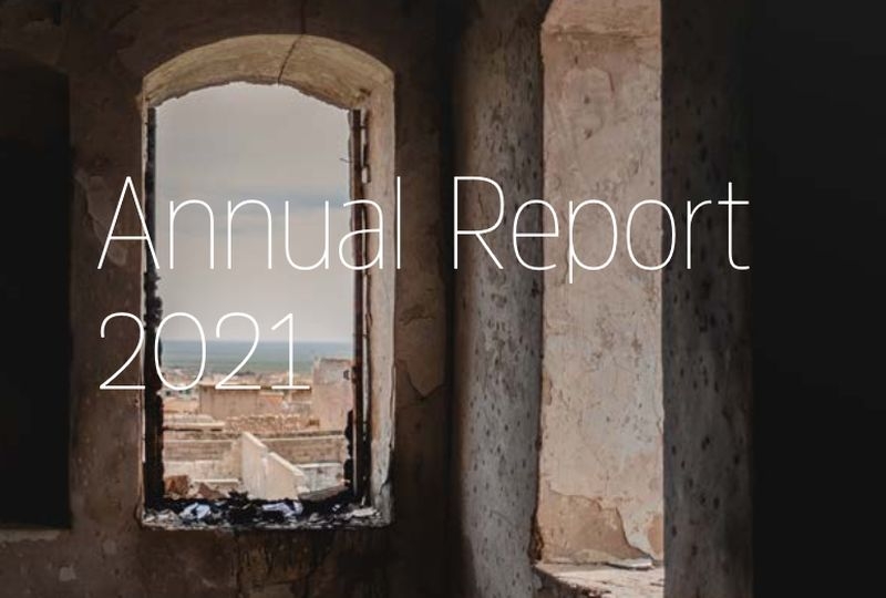 Cover page of the 2021 Annual Report