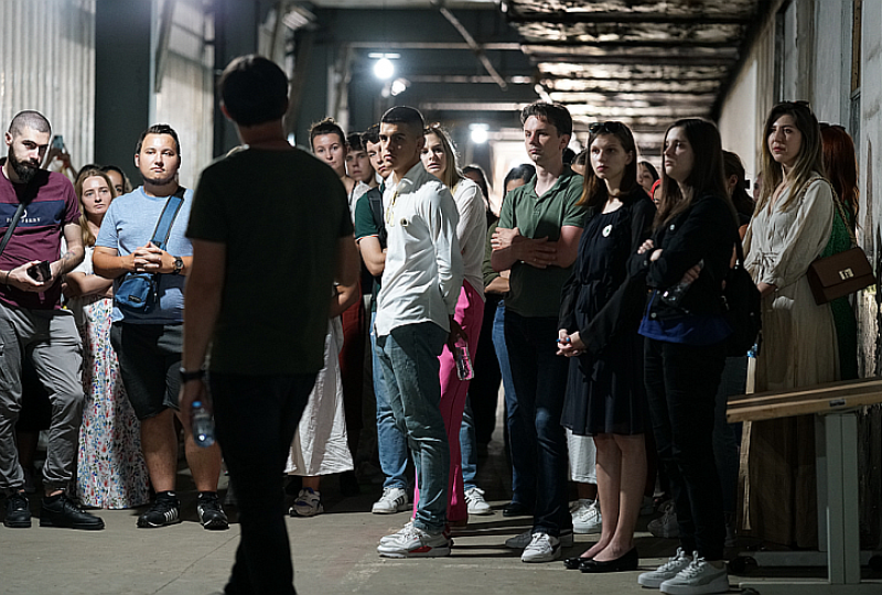 Students in the Srebrenica Youth School