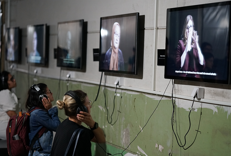 Students in the Srebrenica Youth School