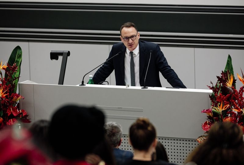 Professor Marco Roscini at the 2022 Graduation Ceremony