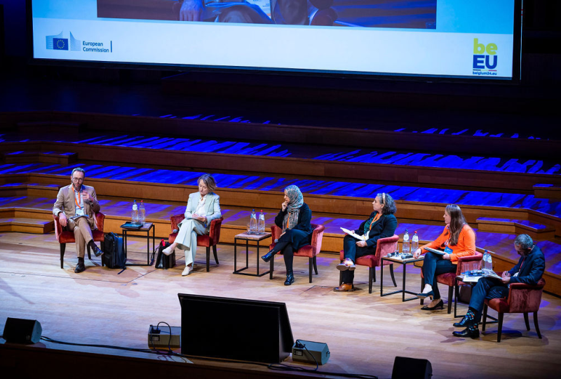 Panel panel ‘(Dis)respecting International Humanitarian Law in today’s armed conflicts: monitoring and reporting’ at the 2024 European Humanitarian Forum