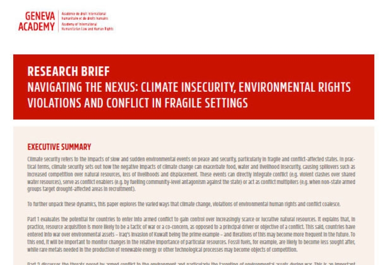 cover of research brief