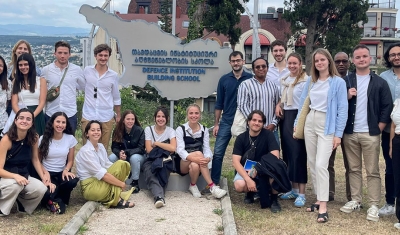 Students on Study Trip In Georgia