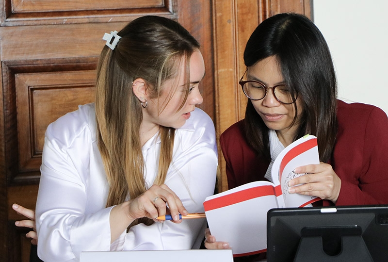 Students at a Geneva Academy