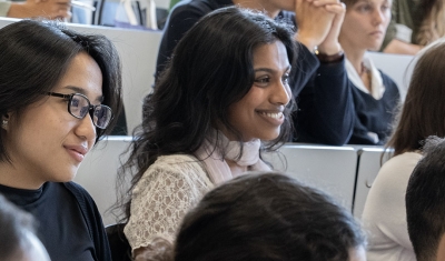 Students at a Geneva Academy event