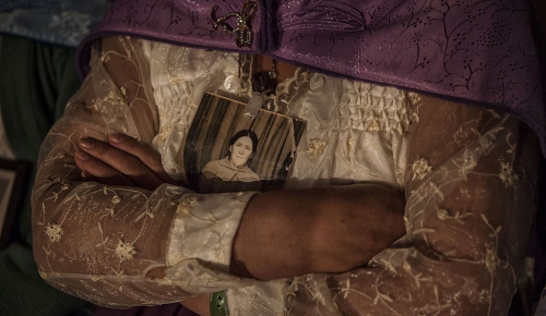 Peru, Ayacucho. An event to honor the disappeared on the Day of the Dead.